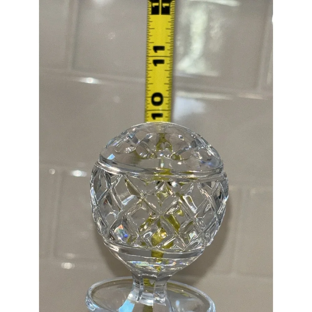 Rogaska Crystal Queen Ships Decanter w/Stopper Yugoslavia 26% Pb0 10 1/8